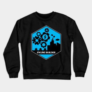 Engine Builder Board Game Mechanics Crewneck Sweatshirt